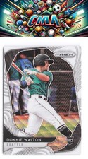 2020 Panini Prizm #201 Donnie Walton White Wave Prizm
