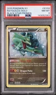 2015 POKEMON XY BLACK STAR PROMOS #XY64 RAYQUAZA-HOLO PSA 8