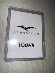 Zenescope Icons Trading Card Lingerie Ebas Sexy Blonde Sword Black Bikini Girl