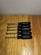 Set Of 5 Stanley SEA Nut drivers Very Clean