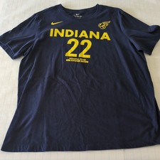 Nike Caitlin Clark Navy Indiana Fever 2024 WNBA Draft Explorer Editi T-Shirt. XL