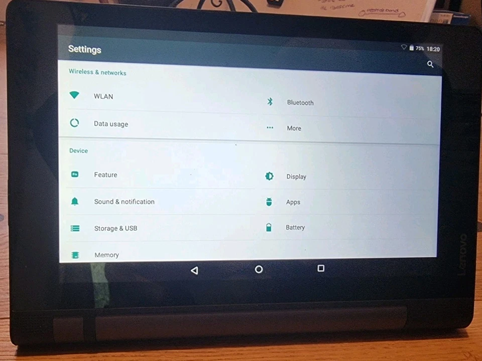 Original Lenovo Yoga Tab 3 8 YT3-850F WiFi 16GB ROM 1GB RAM  Android Tablet PC - Immagine 4 di 4