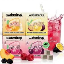 waterdrop Beeren & Früchte Set, 48 Würfel z...