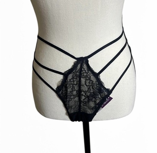 Panty Adore Me taglia L kimberly perizoma brasiliano con spalline sexy pizzo femminile - Foto 2 di 4