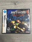 Metroid Prime: Hunters (Nintendo DS, 2006) Tested W/ Manual