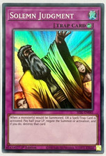 SESL-DE045 Feierliches Gericht - Super Rare 1. Auflage Lightly Played YuGiOh Karte