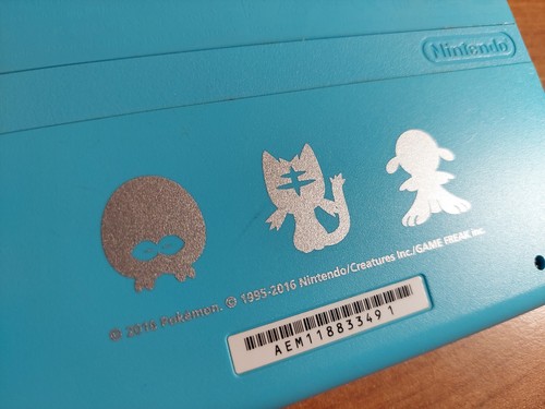 Console Nintendo 2DS edizione Pokemon Luna | Con gioco Testata Spedizione tracci - Imagen 10 de 15