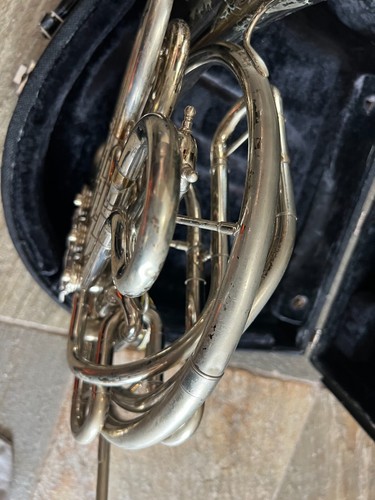 Cuerno francés doble plata Holton H177. Hecho en USA. - Imagen 7 de 17
