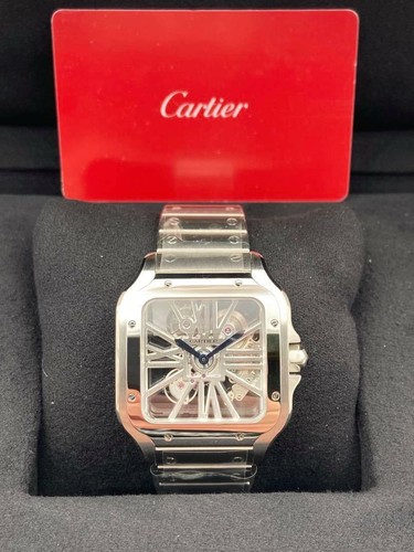Cartier Santos De Cartier Skeleton 