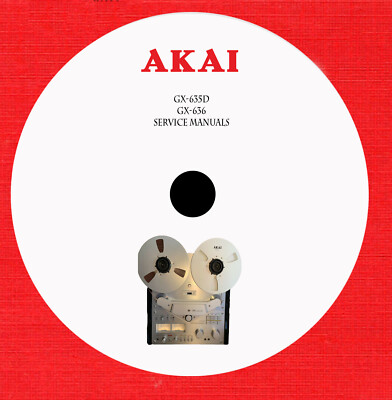 Akai GX-635D, GX-636 Repair Service Manual | English | CD | PDF