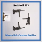 1 x Playmobil Custom WW2 WWII US ARMY M3 GUN GUN