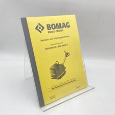 Bomag Plaque Vibrante Réversible BPR 50/55 D 60/65 D Manuel D'Utilisation 2013