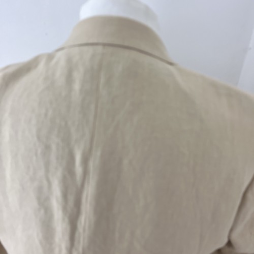 Samuel Windsor Mens 46R Blazer 100% Linen Jacket Beige Cruise Holiday Beach - Imagen 12 de 13