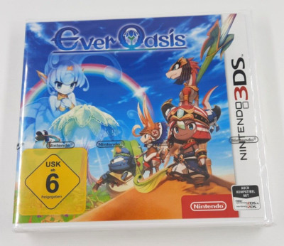NDS   Ever Oasis   NINTENDO 3DS SPIEL   PAL **NEU&OVP**