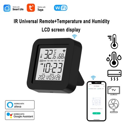 3 In 1 Intelligent Infrared RC Temperature Humidity Detectpr IR-enabled Device