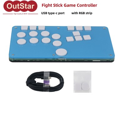 WASD Arcade Controller Fight Stick Game Controller Right-Hand for Hitbox Mixbox