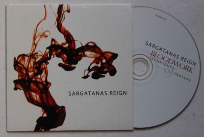 Sargatanas Reign Bloodwork: Techniques Of Torture Adv CardPS CD