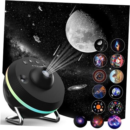 Star Projector,Galaxy Projector for Bedroom,HD Image Large Projection Area LED