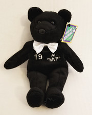 Salvino's Bammers Bear "JUAN GONZALEZ 19" Baseball MLB Black AL MVP w/tag 1998