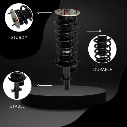 Pair Rear L+R Shock Absorber Struts Magnetic For Range Rover Evoque L538 12-18 - Picture 10 of 11