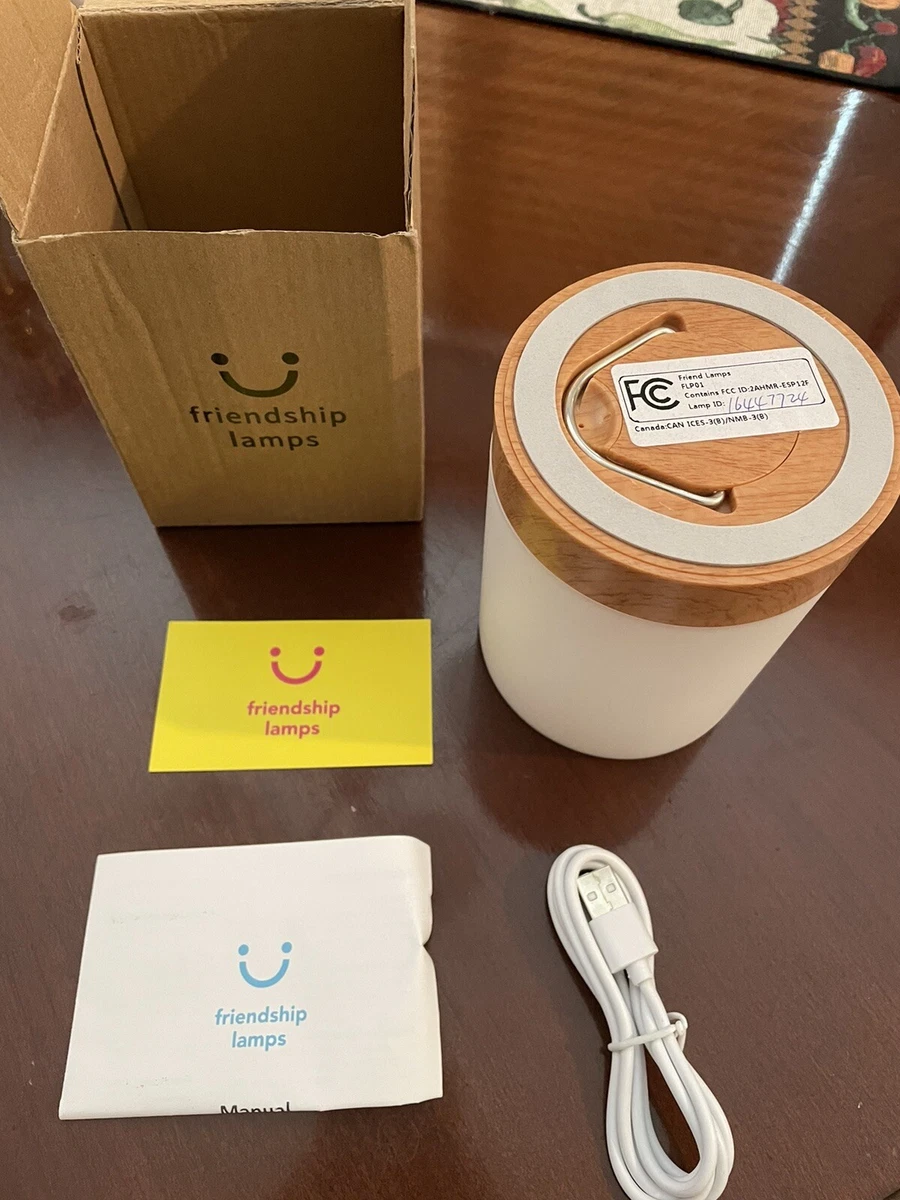 Friendship Lamps Long Distance Touch Activated WIFI Light Color