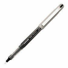 1734903 Uni-Ball Vision Needle Roller Ball Pen, Fine Tip, Black Ink, 1 Each