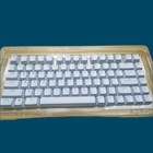 White PBT keycaps for Dell Alienware AW Pro Mechanical Keyboard