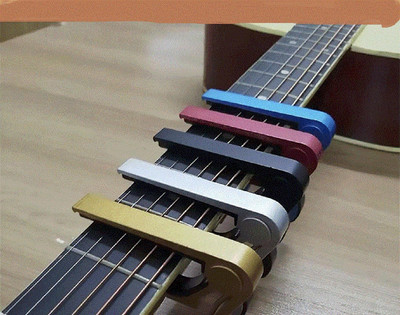 Guitar Capo Trigger Quick Change Aluminum Alloy for 6-String Electric Acoustic