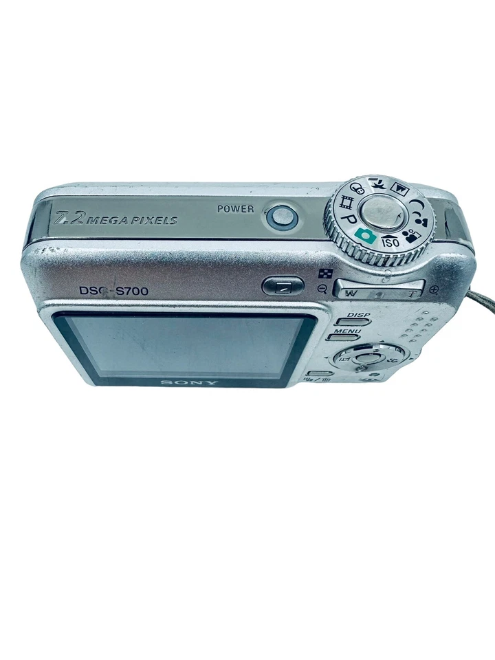 Cámara digital Sony Cyber-Shot DSC-S700 7,2 mega píxeles - no enciende - TT162 Foto 4 de 4
