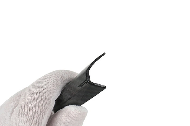 Para Audi A3 S3 2014-2020 ABS Fibra de Carbono Consola Central Salpicadero Tira Borde Foto 2 de 4