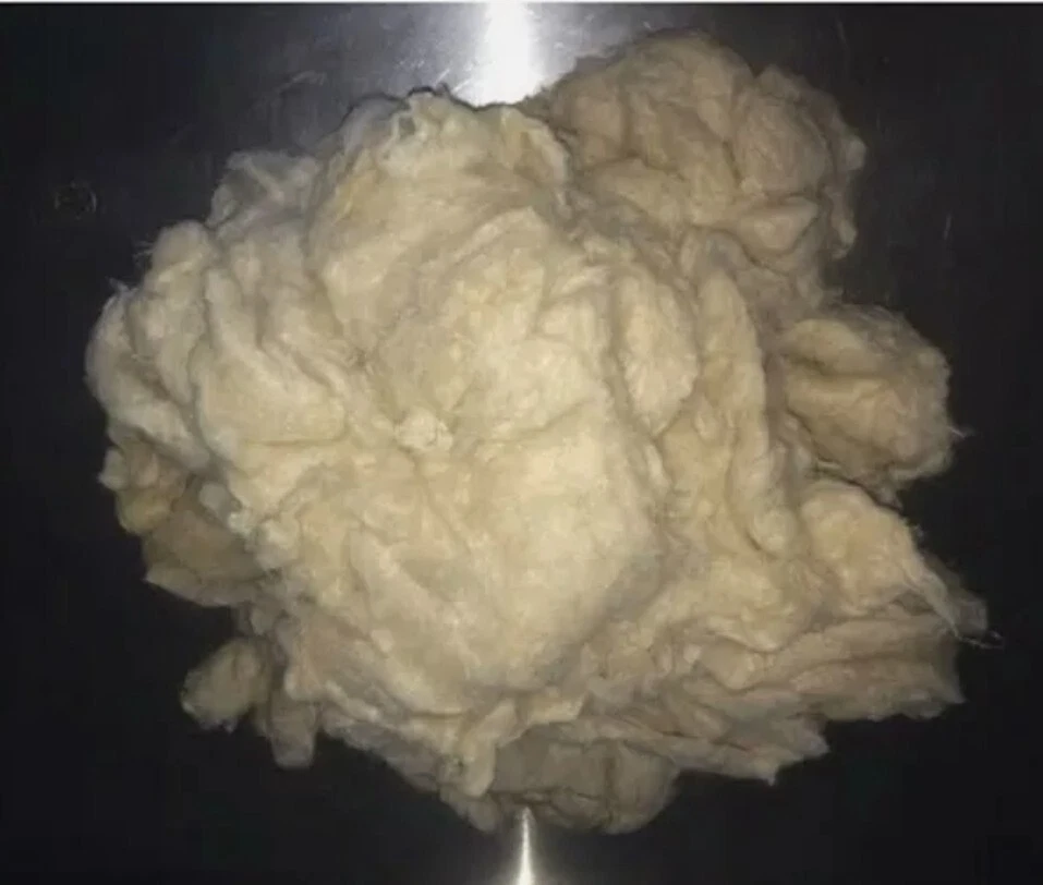 Hemp Fiber/Wool ~ 10 Grams ~ Degummed ~ Great w/Dyna 🔥 - Image 3 of 3