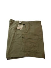 Men's Shorts. Size 48 Flat Front, Dockers Cotton Blend Cargo Pockets New
