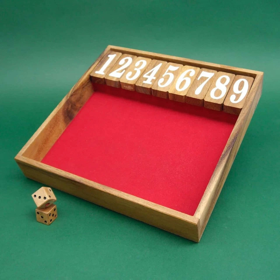 SHUT THE BOX XL - rasantes, kurzweiliges Würfelspiel - Bild 3 von 4