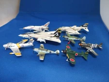 1/144 F-toys Select 1. F-14A & F-4J Jolly Rogers U.S.NAVY Full Set of 9 (NO BOX)