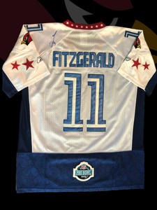 larry fitzgerald jersey signed