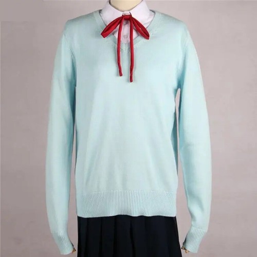 Japanese Students Cardigans Sweater School Uniforms Cotton Embroidery Knitwear - Picture 14 of 33