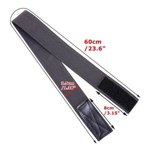 Verstellbares 60cm Perückenband feste Lace Perücken Randgriff elastisches Stirnband schwarz - Bild 11 von 11