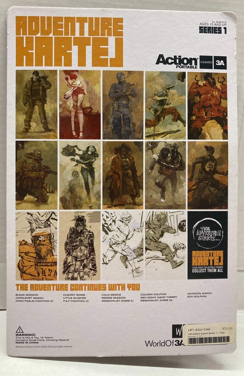 Cold Merde Series 1 ThreeA 3A Adventure Kartel Ashley Wood 1