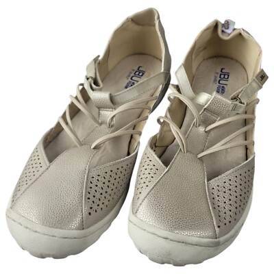 JBU by Jambu Fig Slip-On Shoes Women 9.5M Champagne Casual Perforated B1FIG68