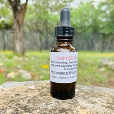 Ayurvedic Brain Oil- Vata  - Calming for the mind, used for headaches, tinnitus,