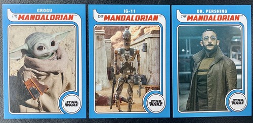 2023 TOPPS STAR WARS TBT Week 30 - IG-11 #88, GROGU #89 & DR. PERSHING #90