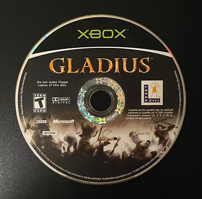 Gladius (Microsoft Xbox, 2003) DISC ONLY