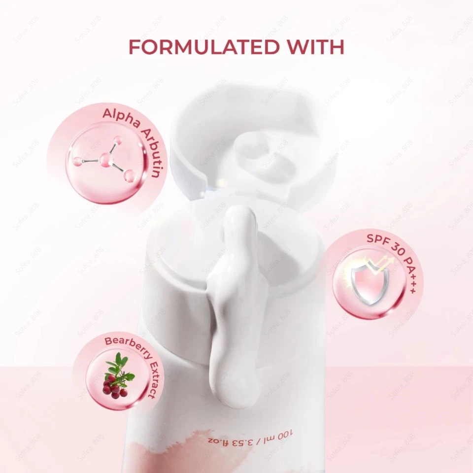 2 sueros corporales Grace & Glow iluminadores para sol arbutina y arándano para piel radiante Foto 4 de 4