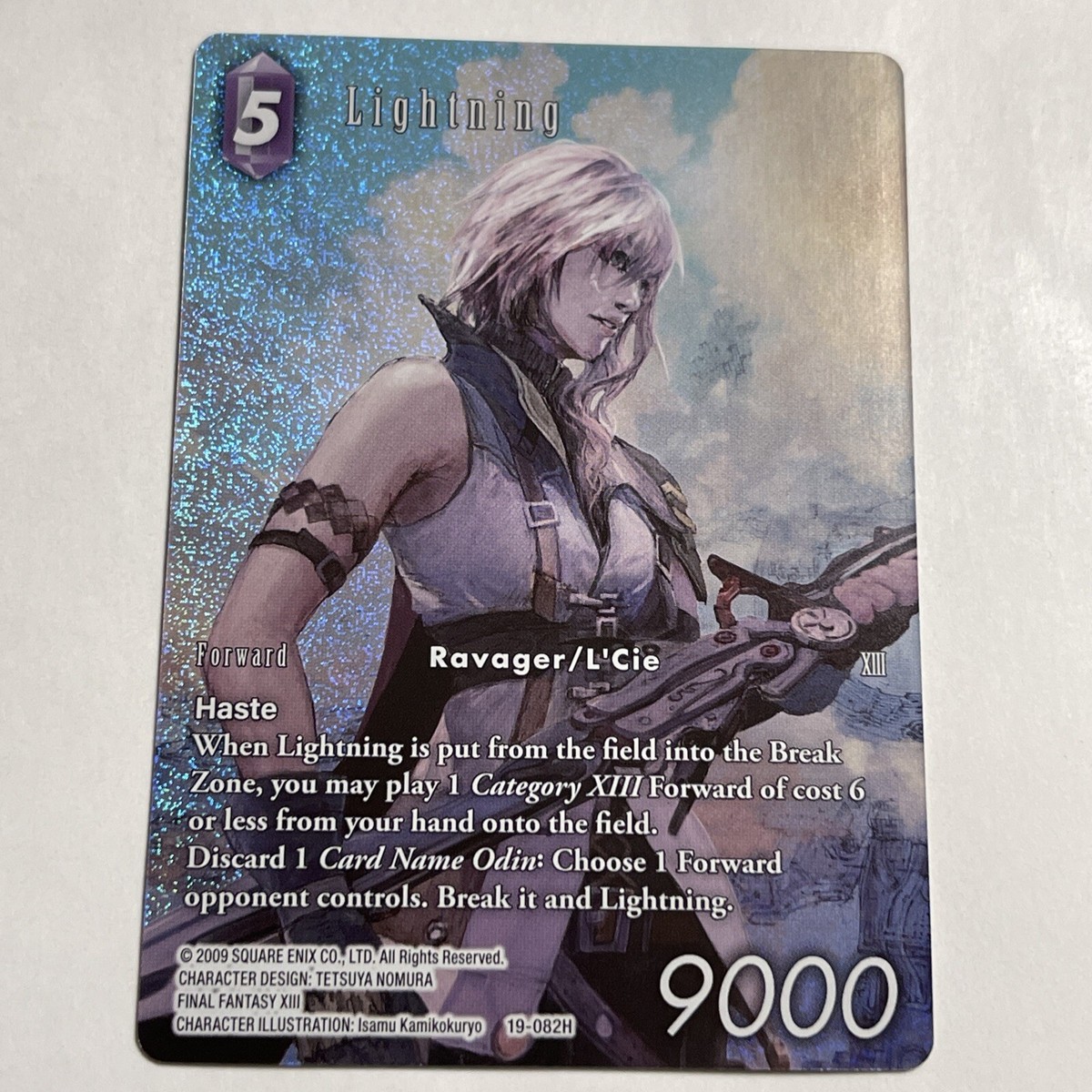 ウォーリアオブライト フルアート 19-128L FFTCG fftcg ウォーリアオブ