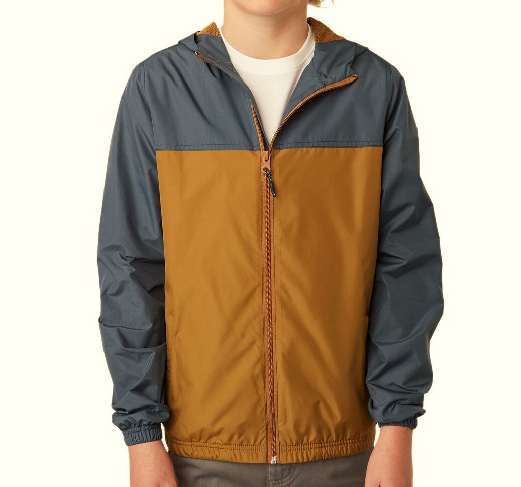 O'NEILL Boys' DEL RAY Shell Jacket/Windbreaker - SLT - Large