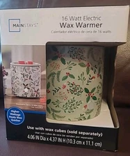 Electric Wax Warmer, 16 Watt, NIB