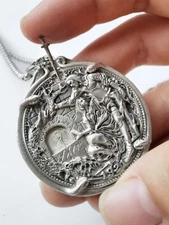 1921 Hobo Nickel Knight Drawing Swords Organ Coin Silver plating