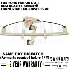 Ford Fusion JU_ Estate 2002-2012 Front Right Driver Side Window Regulator