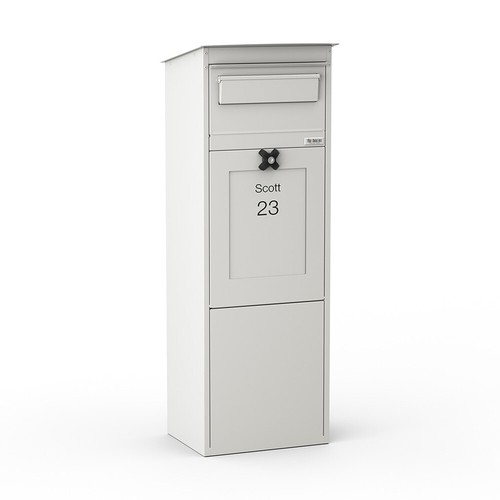 Outdoor Parcel Box Free Standing Lockable Karl - Picture 8 of 28