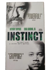 Instinct Anthony Hopkins Cuba Gooding Jr VHS Video Cassette Tape